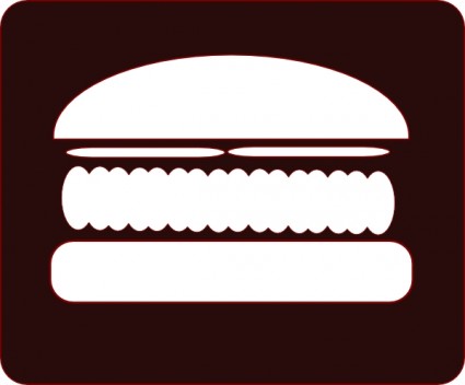hamburger icon clip art 9434