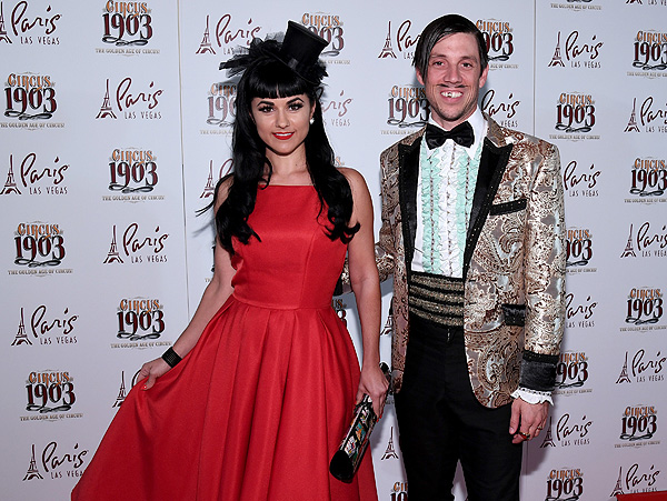 ABSINTHEs The Gazillionaire and Green Fairy Melody Sweets Attend Opening Night of CIRCUS 1903 at Paris Las Vegas 7.25.17 Ethan Miller