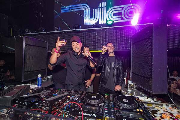 DJ Vice and Eric Dlux at TAO 12th Anniversary