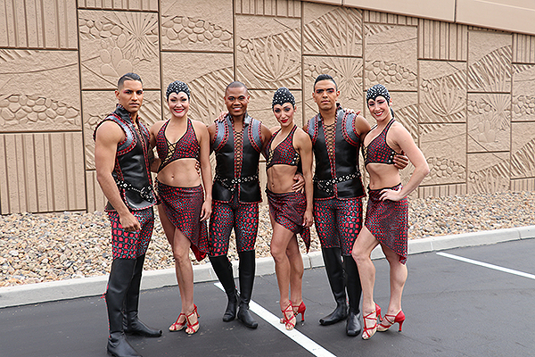 Cast Members of Le Reve The Dream Perform at AFAN s 28th Annual AIDS Walk Las Vegas
