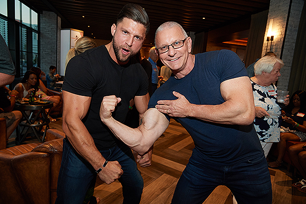 TropLV SummerCookout2018 7 Dave Reid and Robert Irvine Credit Powers Imagery