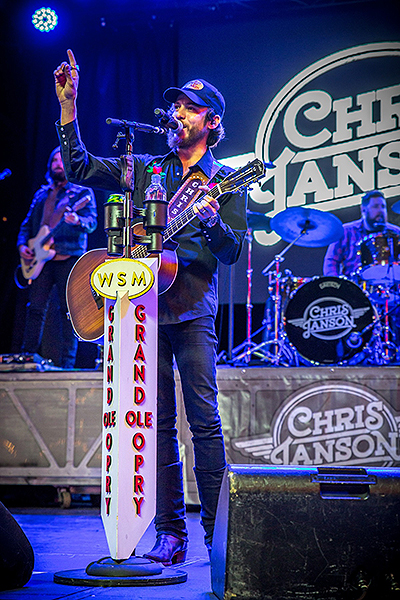 Chris Janson wraps up the 32nd Annual Downtown Hoedown on 3rd Street Stage at Fremont Street Experience 12.5.18