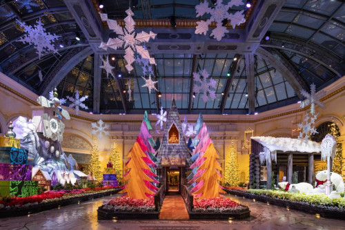 bellagio conservatory winter 2021 east bed 01 low a