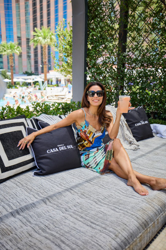 Eva Longoria at The Venetian Resort Pool Deck 2