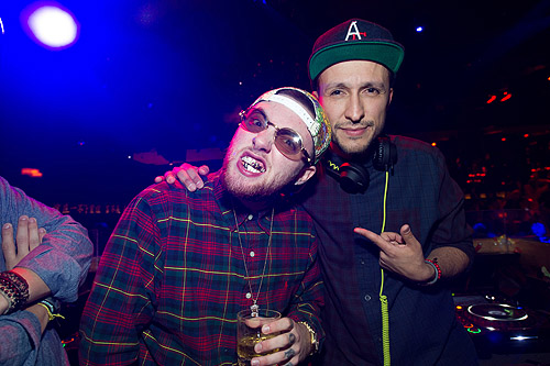 Mac Miller and DJ Vice TAO