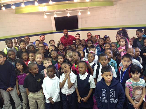 Stevenson Sylvester at the Boys Girls Clubs of Southern Nevadas Andre Agassi Clubhouse 2