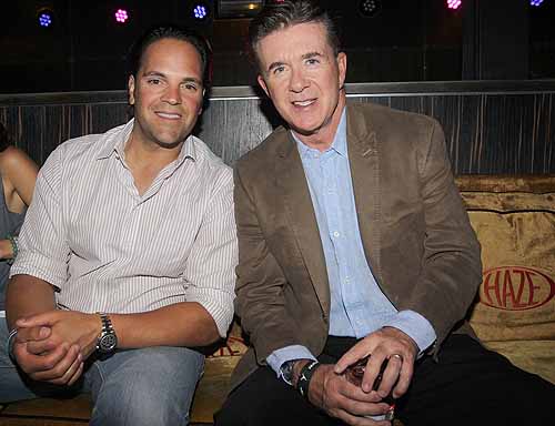 Mike_Piazza_and_Alan_Thicke_at_MJCIs_Welcome_Reception_at_ARIA_Resort__Casino