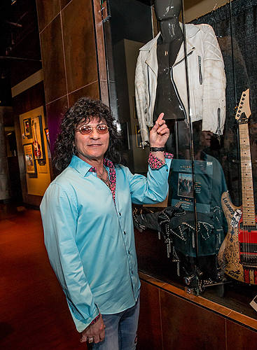Paul Shortino from RAIDING THE ROCK VAULT with White Leather Jacket from This Is Spinal Tap Credit Erik Kabik