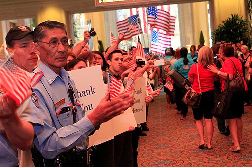 Palazzo_team_members_greet_troops