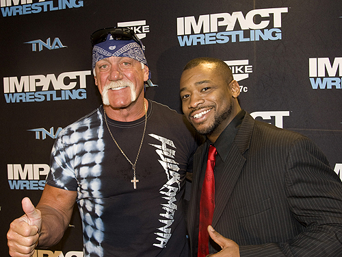 Orleans Arena TNA Impact Wrestling Hulk Hogan Kenny King
