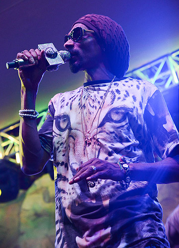 Snoop Dogg aka Snoop Lion at SOUNDWAVES at Hard Rock Hotel and Casino on Saturday Aug. 31 - 2