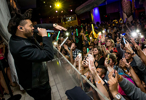 The Weeknd Performance PURE Nightclub