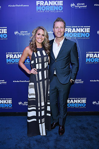 Las Vegas Headliner Paul Zerdin and Robyn Mellor at Opening Night of FRANKIE MORENO - UNDER THE INFLUENCE at Planet Hollywood Resort and Casino 5.4.16 Cred