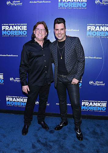 Pat Thrall and Frankie Moreno at Opening Night of FRANKIE MORENO - UNDER THE INFLUENCE at Planet Hollywood Resort and Casino 5.4.16 Credit Denise Truscello
