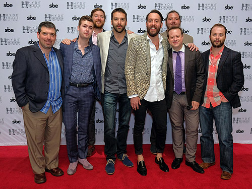 Jonathan Kite celebrates a friends bachelor party at Hyde Bellagio 5.21.16