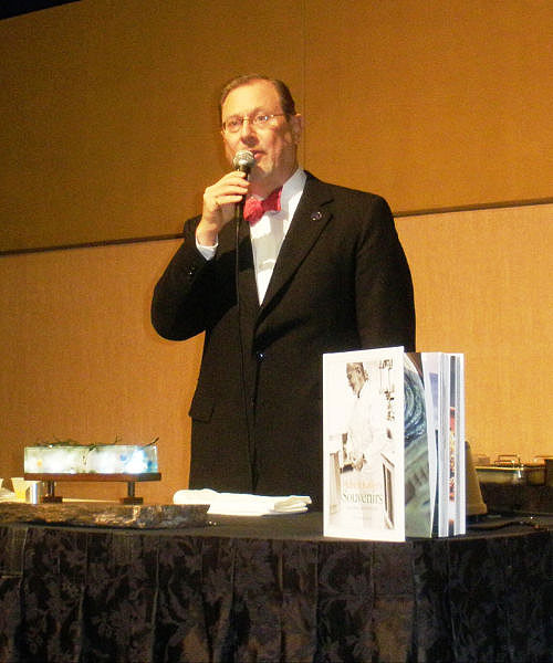 Emcee Nathan Tannenbaum