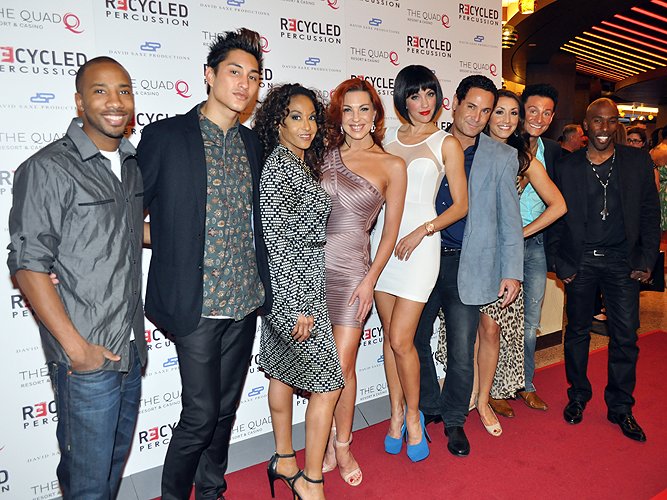 Recycled Percussion Cast of Vegas The Show 21372