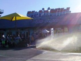 Even the outside is wet