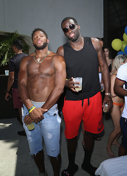 LIQUID Draymond Green and Bennie Fowler Photo credit Gabe Ginsberg 2