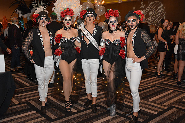 Guests don their best black and white Credit Te Ann Lakeotes