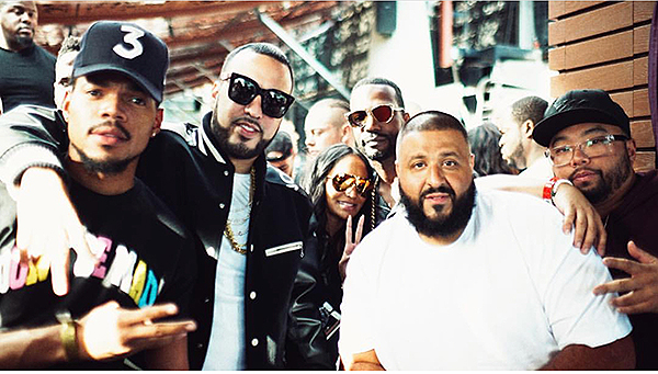 Chance the Rapper French Montana Juicy J DJ Khaled DJ Franzen Photo Credit Ivan Barrios