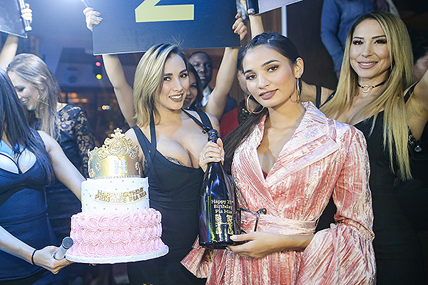 Pia Mia enjoyed her 21st birthday at Hyde Bellagio 9.23.17