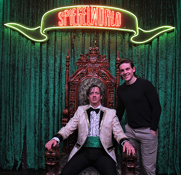 Erik Haula Attends ABSINTHE 11.26.17 Courtesy of JosephSanders Spiegelworld