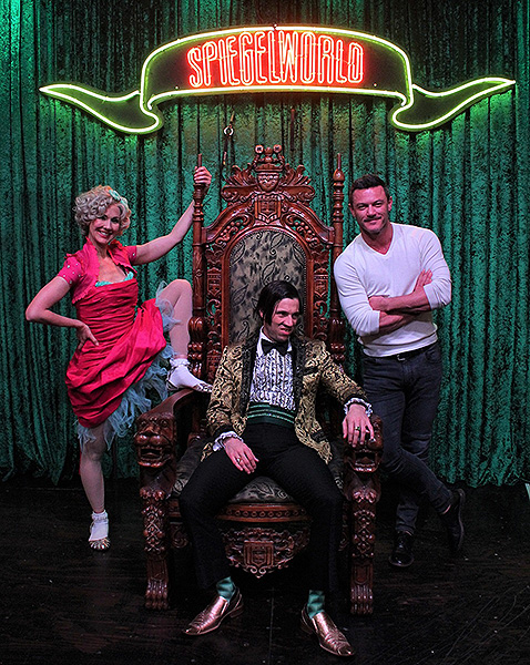 Luke Evans Attends ABSINTHE at Caesars Palace 1.6.18 Credit JosephSanders Spiegelworld 2