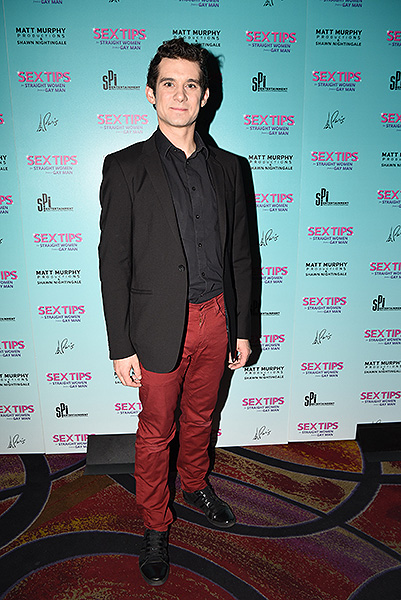 Xavier Mortimer at Sex Tips for Straight Women from a Gay Man at Paris Las Vegas Thursday Jan. 11