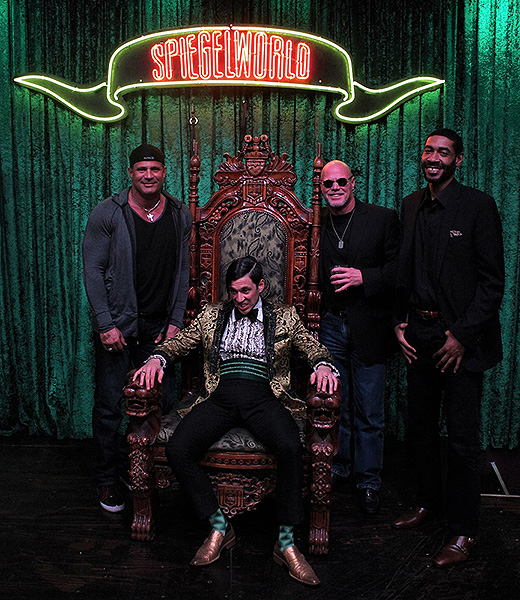 Jose Canseco Jim McMahon and Jimmy King Attend ABSINTHE at Caesars Palace 1.24.18 Credit JosephSanders Spiegelworld 2