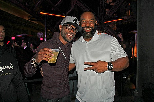 Donovan McNabb and DJ ShadowReD at Chateau