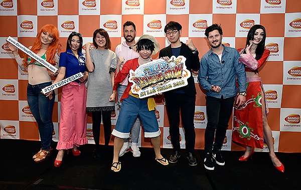 One Piece Thousand Storm in Las Vegas 2018 Characters Producers Maks Val