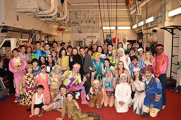 Miranda Kerr and Evan Spiegel at The Beatles LOVE by Cirque du Soleil Courtesy of Cirque du Soleil