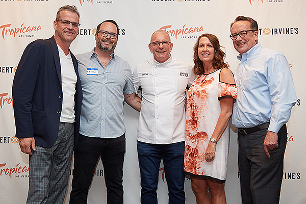 TropLV SummerCookout2018 1 Tropicana and Three Square Execs Credit Powers Imagery