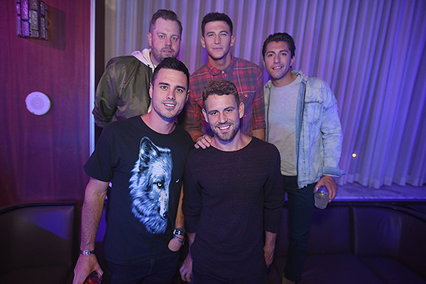 Ben Higgins Blake Horstmann Jason Tartick and Nick Viall Party at Hyde Bellagio 9.21.18