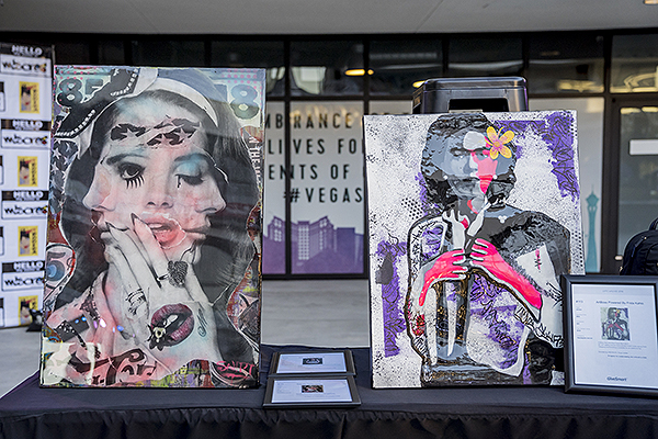 Amazing silent auction items up for bid. Photo Credit Joel Cada