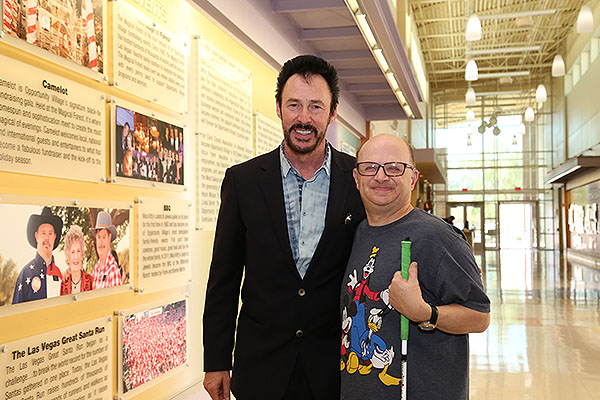 Lance Burton Visit Opportunity Village