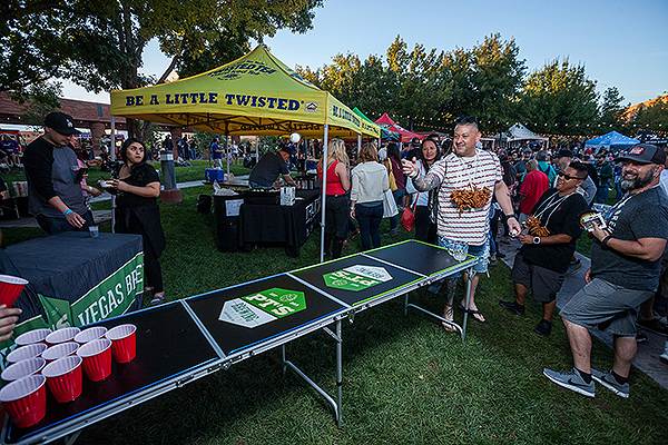 DBF PTs Beer Pong Activation