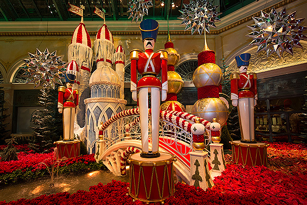 Bellagio Conservatory North Garden Holiday 2018