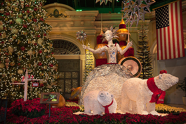 Bellagio Conservatory Queen Holiday 2018