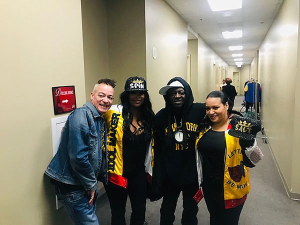 Kid DJ Spinderella Flavor Flav Salt