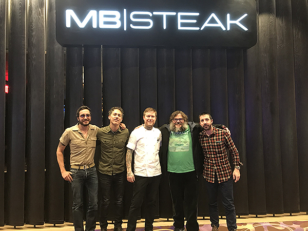 MB Steak Tenacious D and Chef Patrick Munster