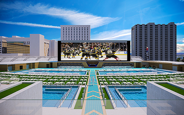 Circa Pool Amphitheater