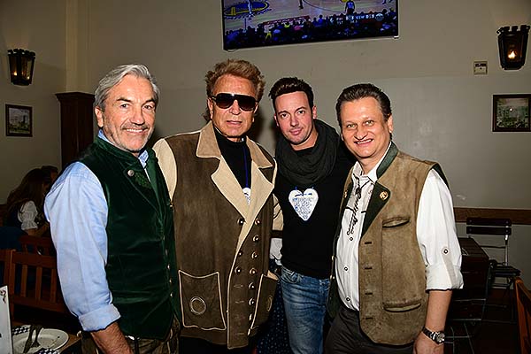 Tony Sinzger Siegfried Fischbacher David Goldrake and Franz Krondorfer