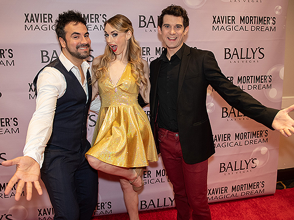 Xavier Mortimer Allie Sparks and Alex Goude on the Red Carpet