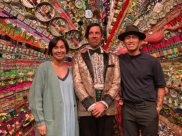 Mari and Keone Madrid Attend ABSINTHE 3.7.19 Fabian PinoSpiegelworld 1