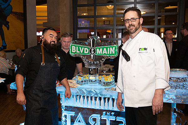 Chef Johannes Bernau and Chef Andrew Bateman