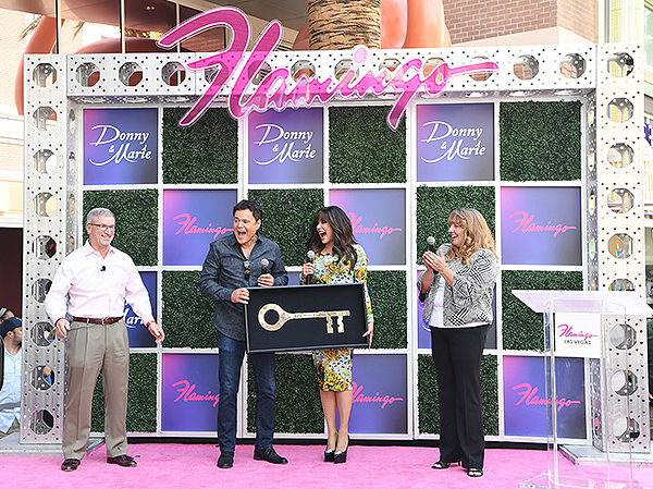 Donny & Marie Osmond Honored With The Keys To The Las Vegas Strip - Photo credit: Denise Truscello