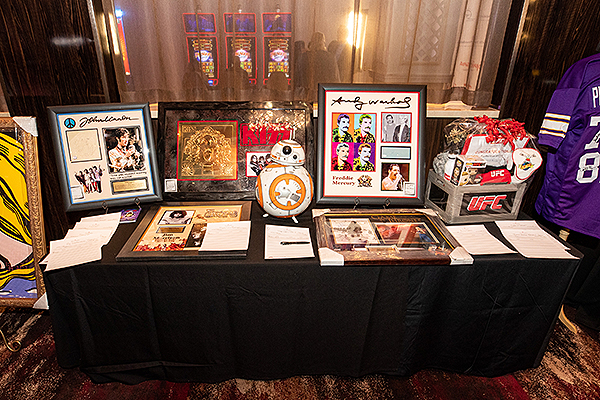 Silent Auction at Trago Lounge inside Tropicana Las Vegas Photo Credit Key Lime Photography
