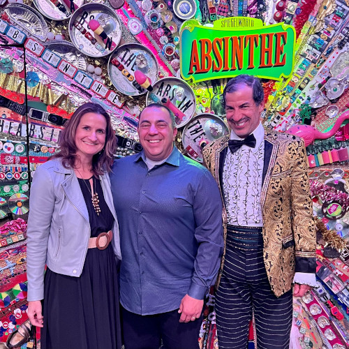 Dan Ventrelle president of the Las Vegas Raiders Attends ABSINTHE at Caesars Palace May 1